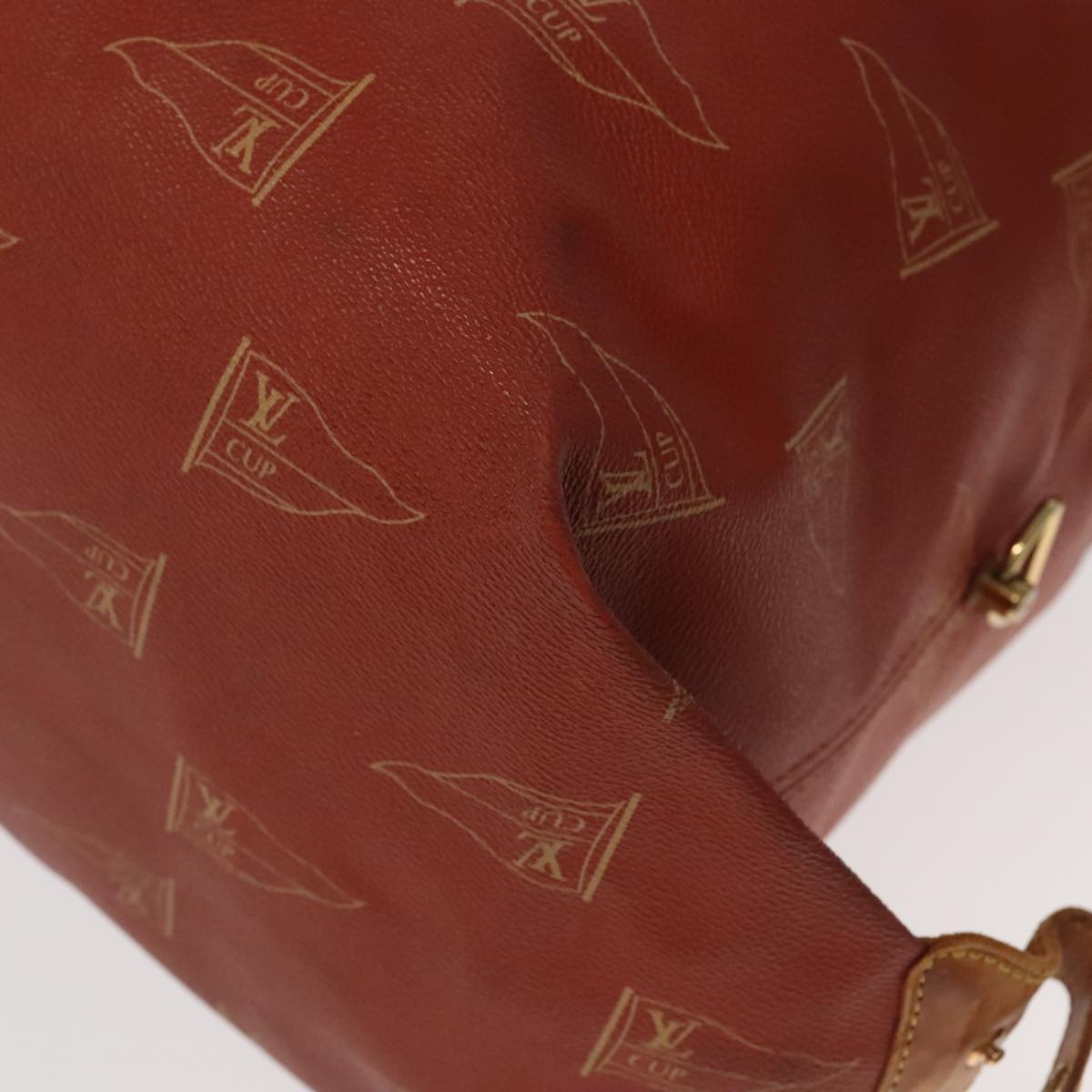 LOUIS VUITTON LV Cup Kabul Boston Bag Red M80020 LV ep6346