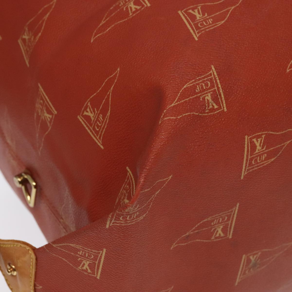 LOUIS VUITTON LV Cup Kabul Boston Bag Red M80020 LV ep6346