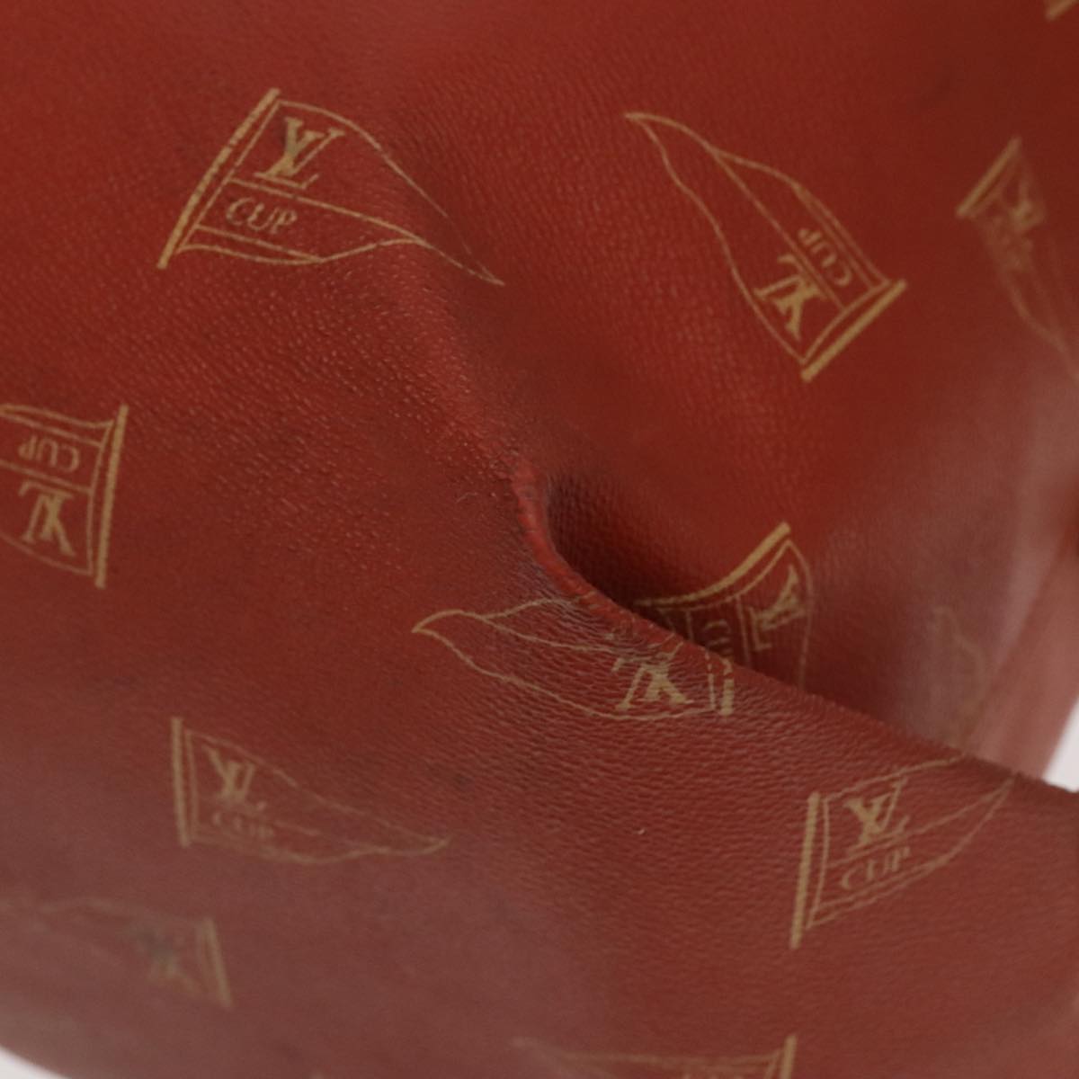LOUIS VUITTON LV Cup Kabul Boston Bag Red M80020 LV ep6346