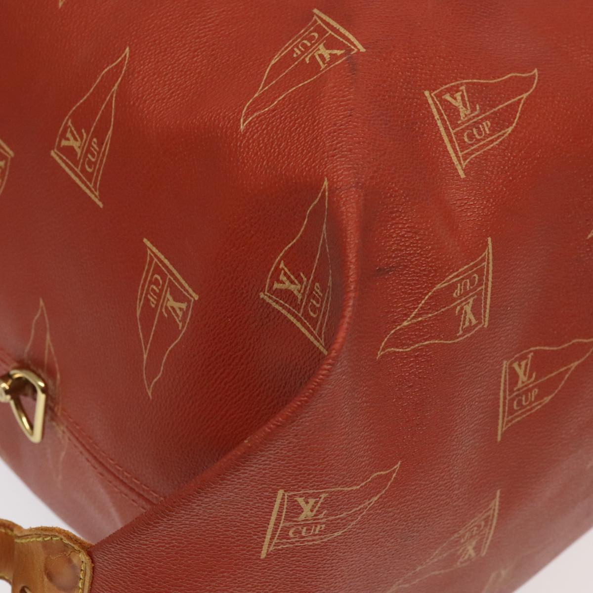 LOUIS VUITTON LV Cup Kabul Boston Bag Red M80020 LV ep6346