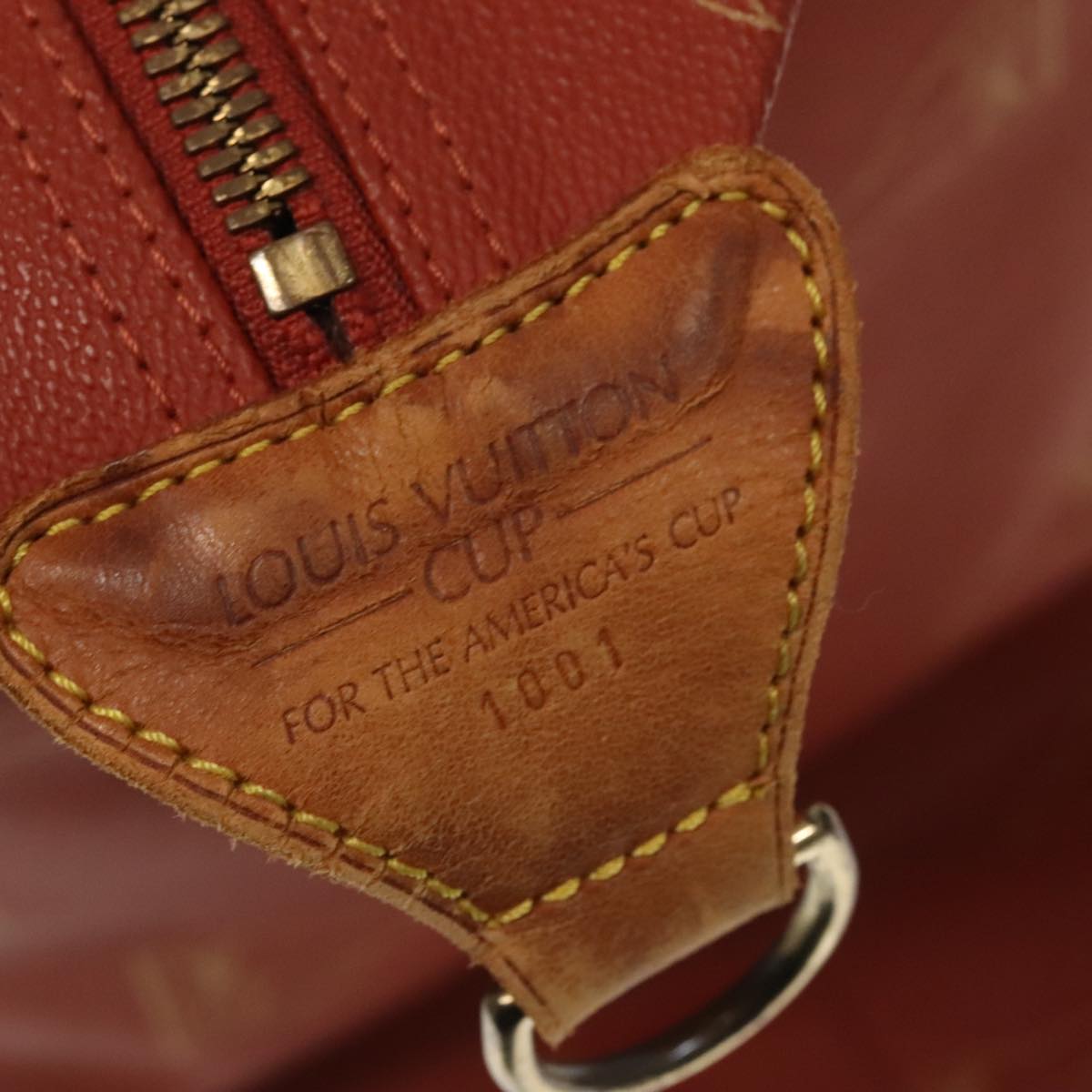 LOUIS VUITTON LV Cup Kabul Boston Bag Red M80020 LV ep6346