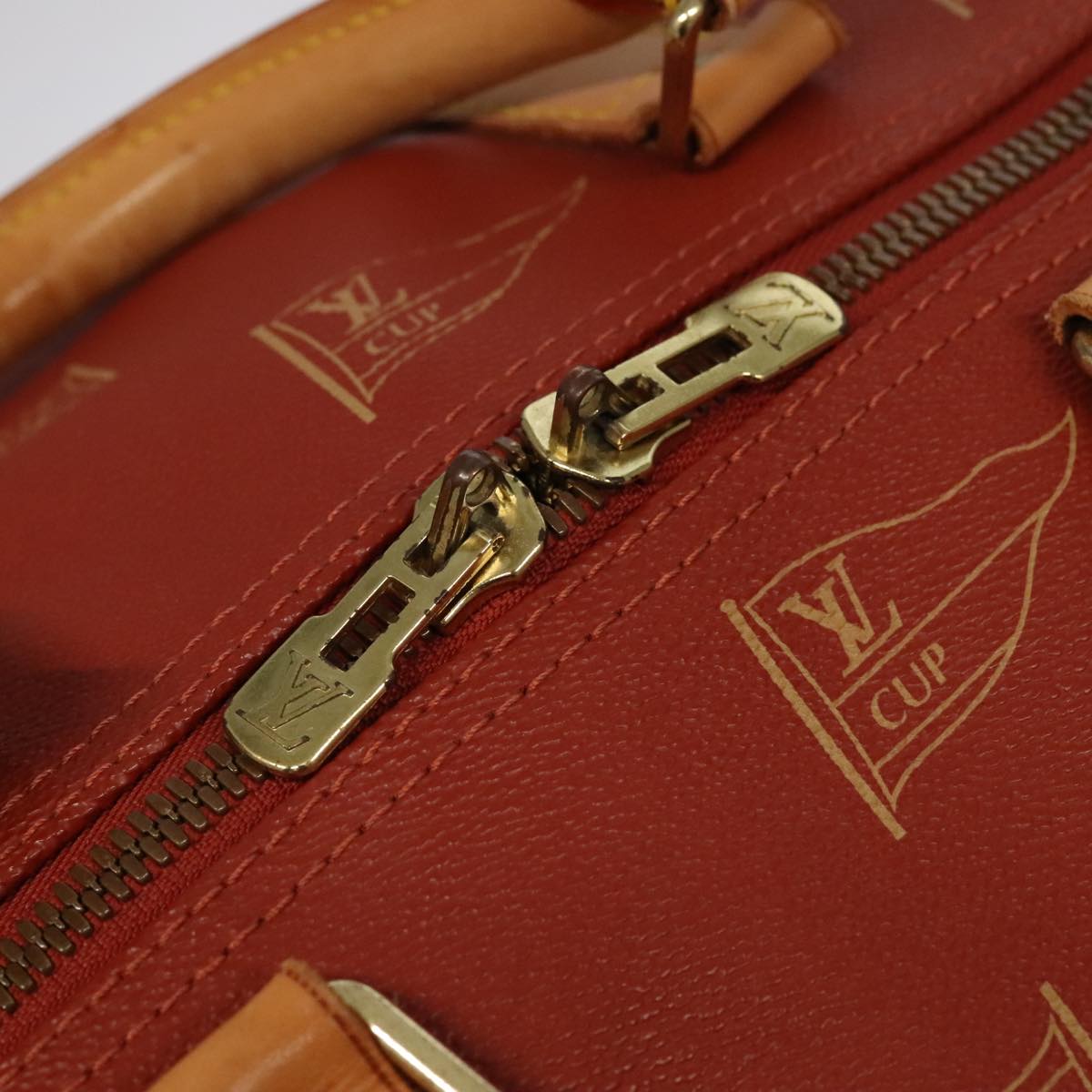 LOUIS VUITTON LV Cup Kabul Boston Bag Red M80020 LV ep6346