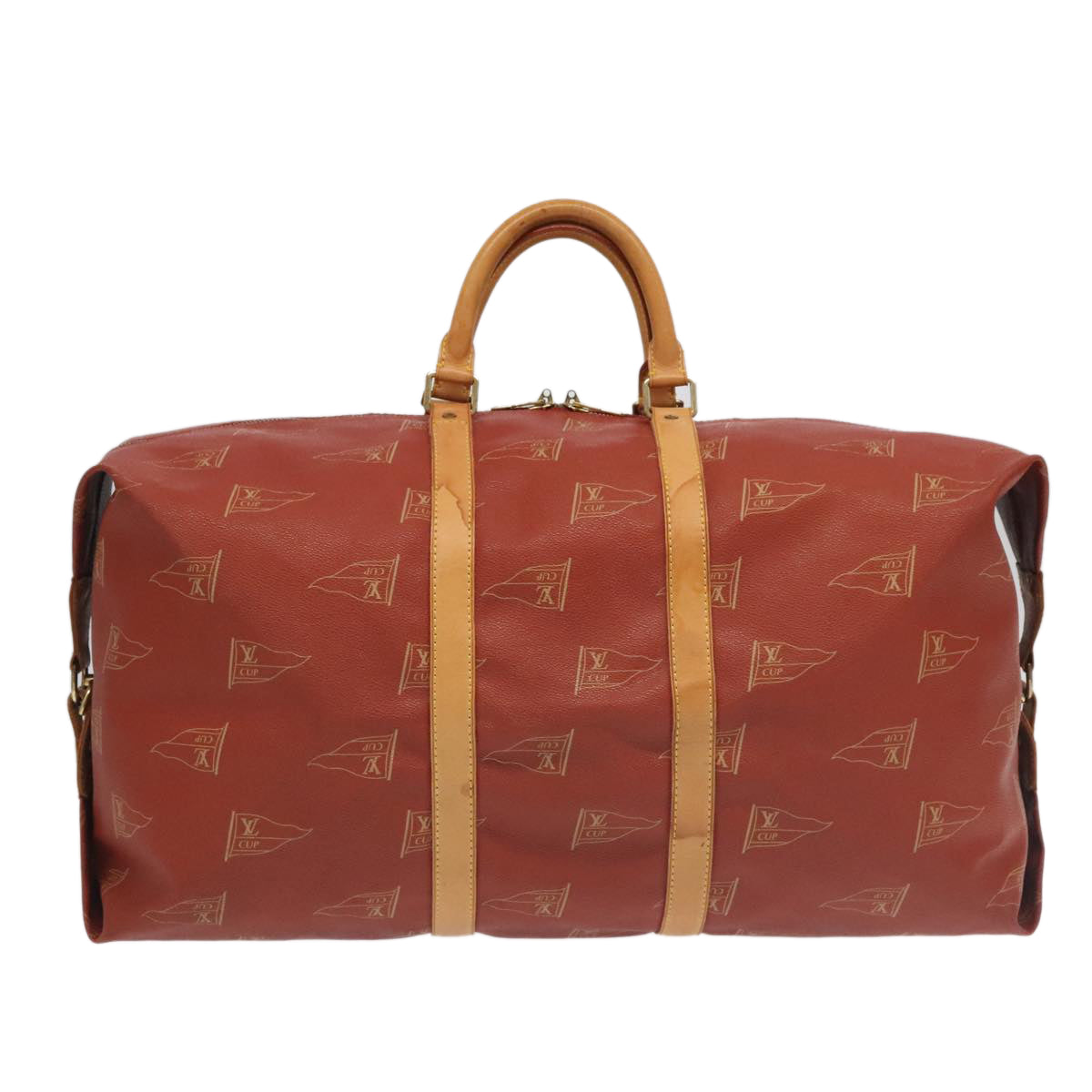 LOUIS VUITTON LV Cup Kabul Boston Bag Red M80020 LV ep6346