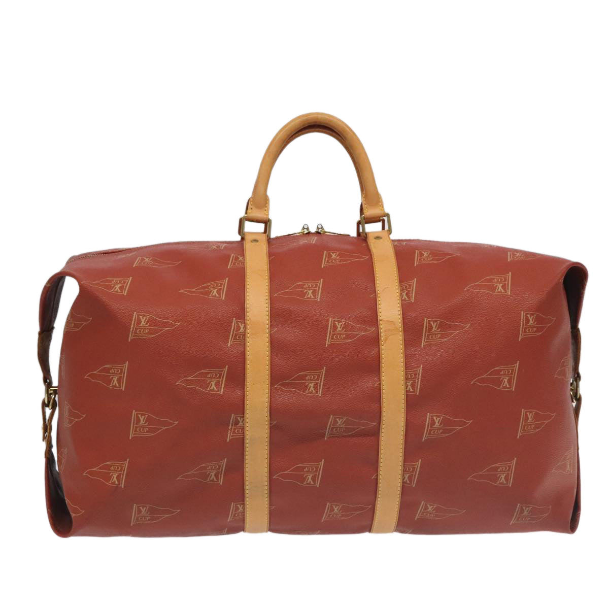 LOUIS VUITTON LV Cup Kabul Boston Bag Red M80020 LV ep6346