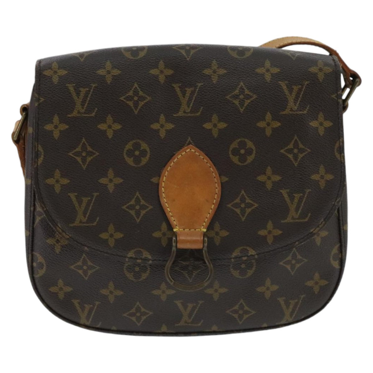 LOUIS VUITTON Monogram Saint Cloud GM Shoulder Bag M51242 LV ep6348