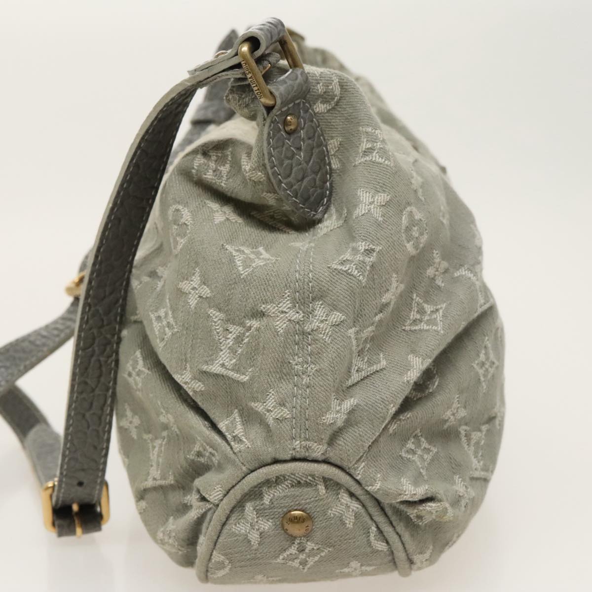 LOUIS VUITTON Monogram Denim Slytree Shoulder Bag Gray M95834 LV ep6360