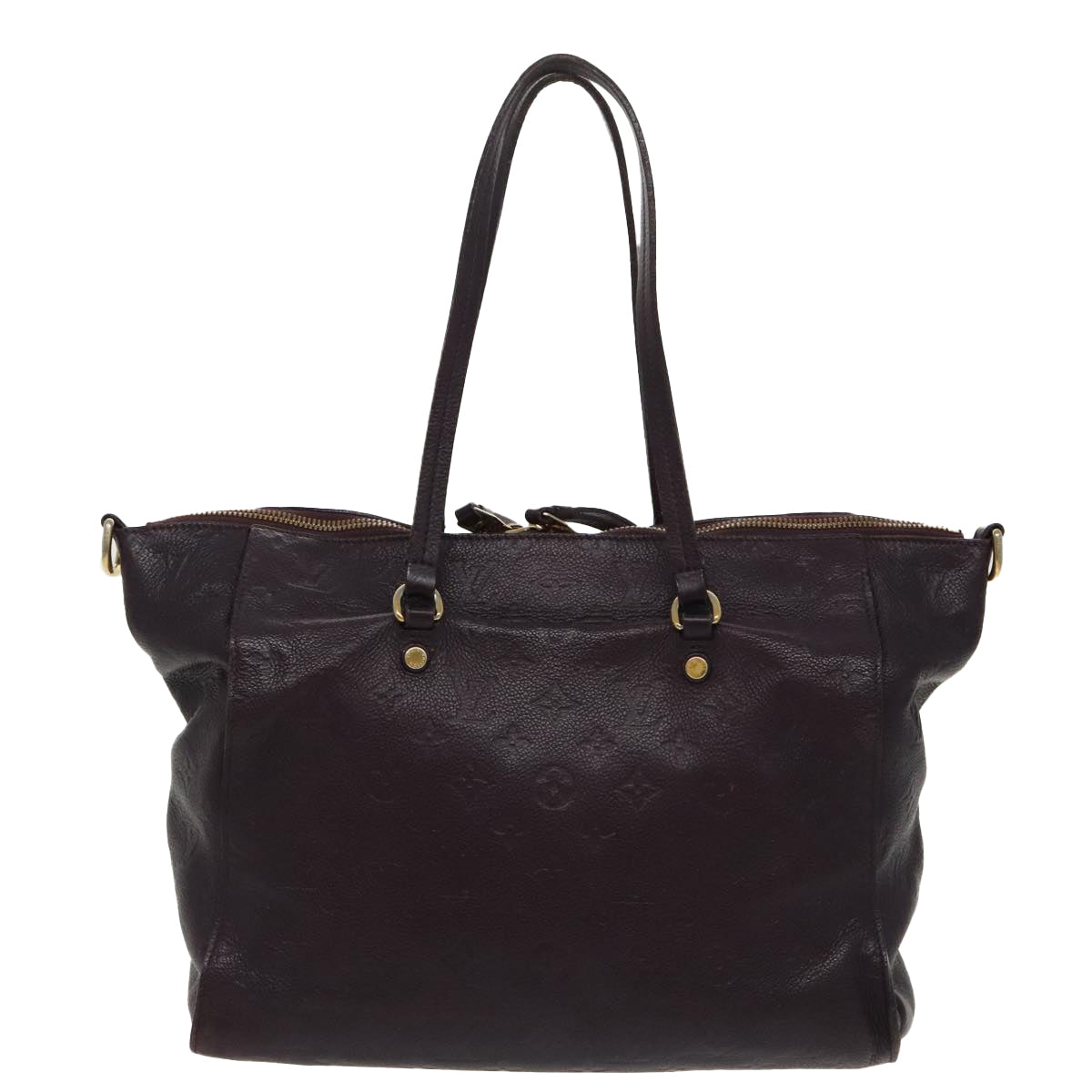 LOUIS VUITTON Monogram Empreinte Lumineuse PM Bag 2way Purple M40551 ep6364