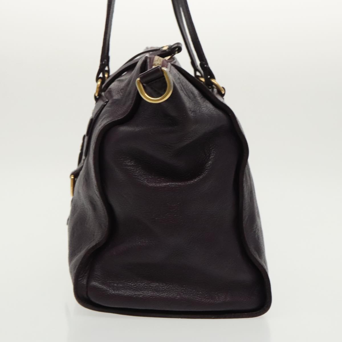 LOUIS VUITTON Monogram Empreinte Lumineuse PM Bag 2way Purple M40551 ep6364