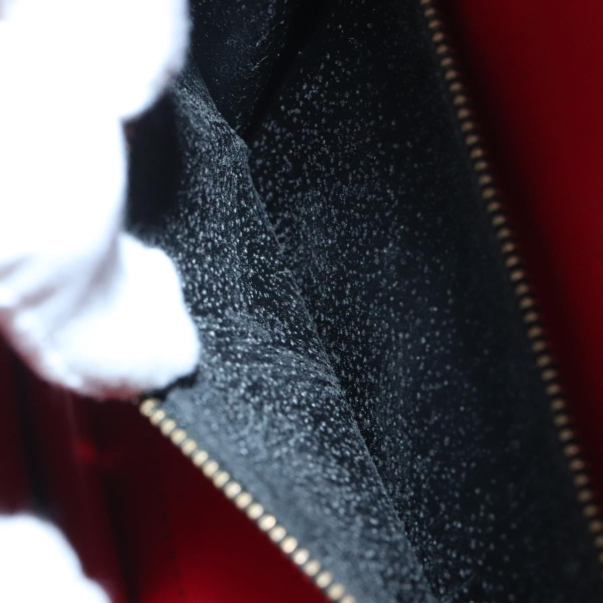 LOUIS VUITTON Epi Osh Shoulder Bag Black Red M52444 LV ep6386