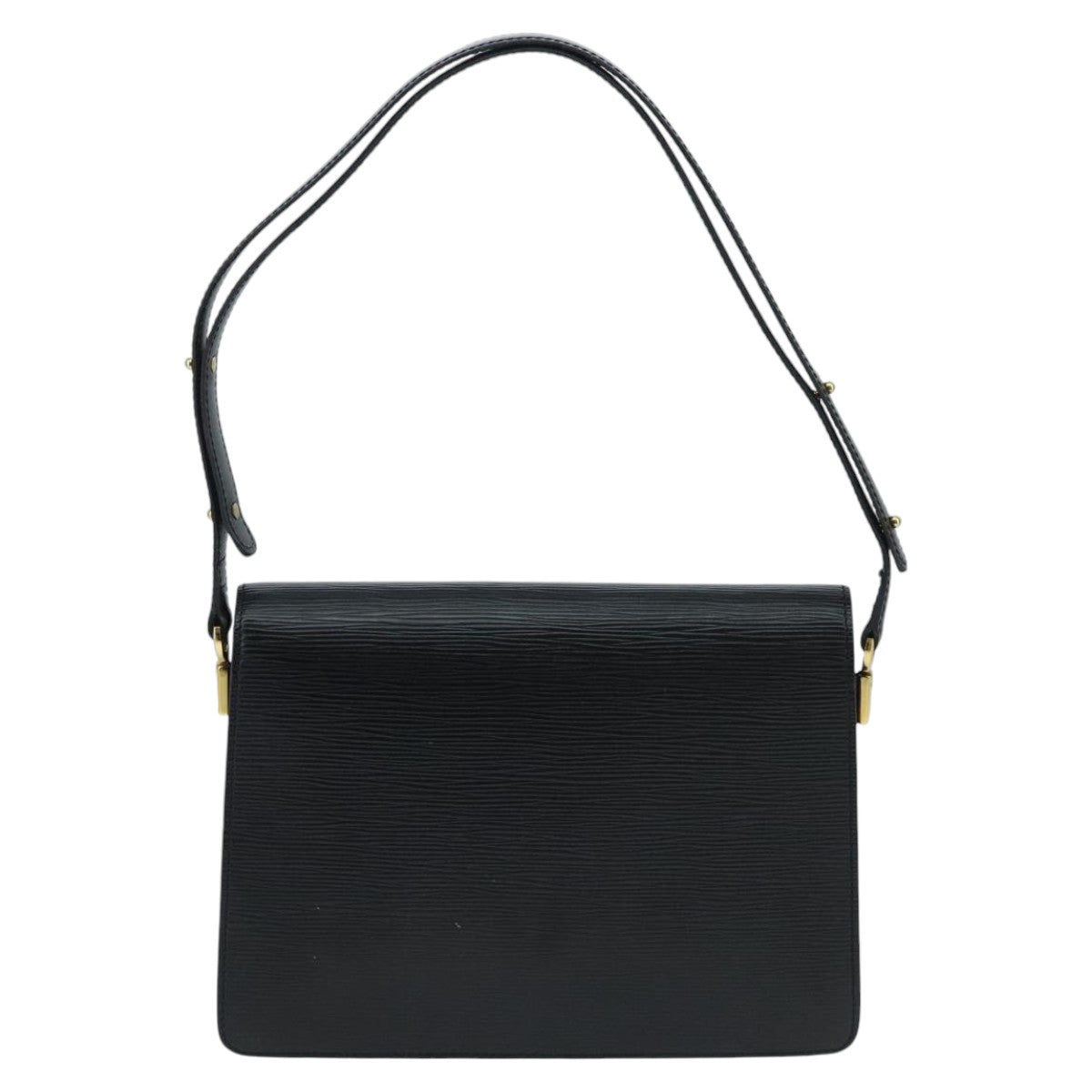 LOUIS VUITTON Epi Osh Shoulder Bag Black Red M52444 LV ep6386