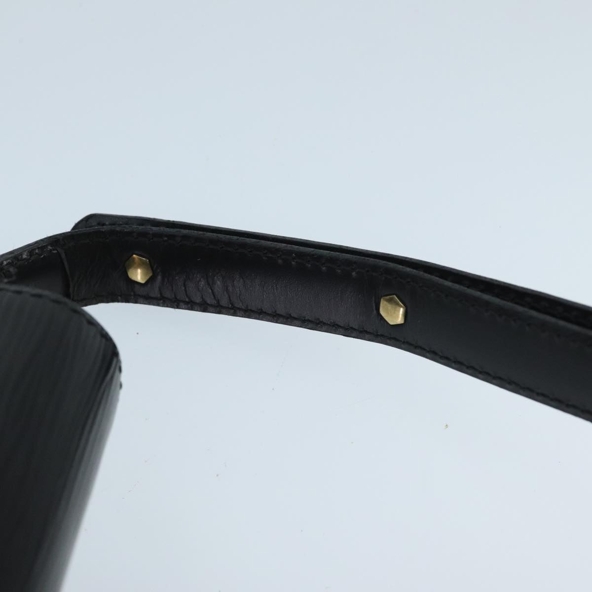 LOUIS VUITTON Epi Osh Shoulder Bag Black Red M52444 LV ep6386