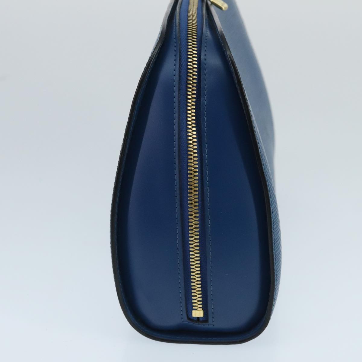 LOUIS VUITTON Epi Dauphine GM Pouch Blue M48435 LV ep6443