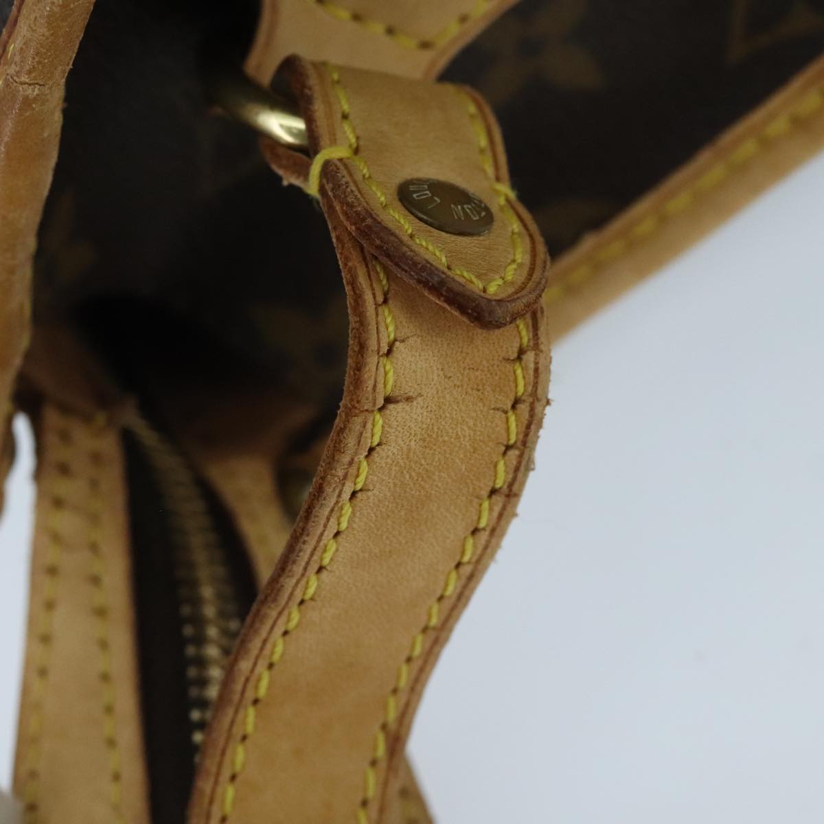 LOUIS VUITTON Monogram Popincourt Long Shoulder Bag M40008 LV ep6457