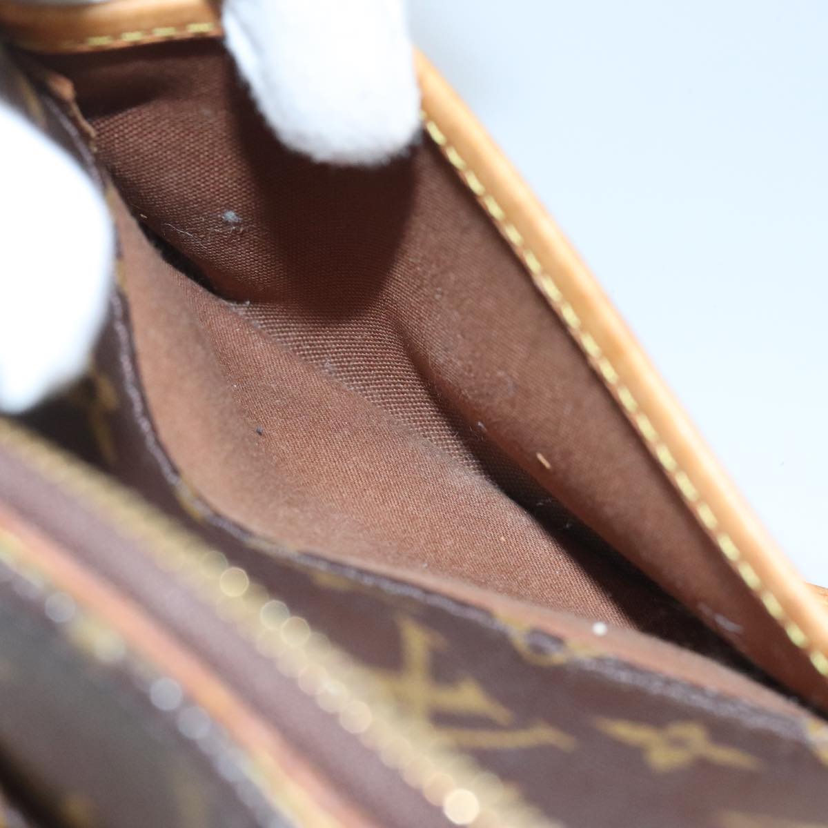 LOUIS VUITTON Monogram Popincourt Long Shoulder Bag M40008 LV ep6457
