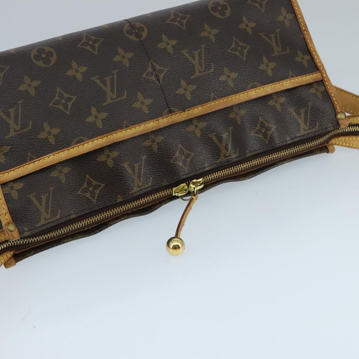 LOUIS VUITTON Monogram Popincourt Long Shoulder Bag M40008 LV ep6457