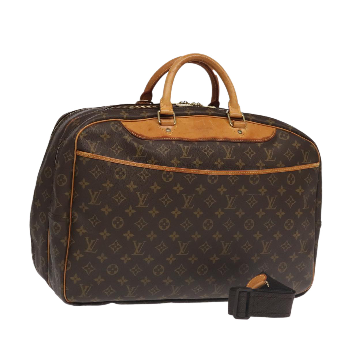 LOUIS VUITTON Monogram Alize de Poche Boston Bag 2way M41392 LV ep6461