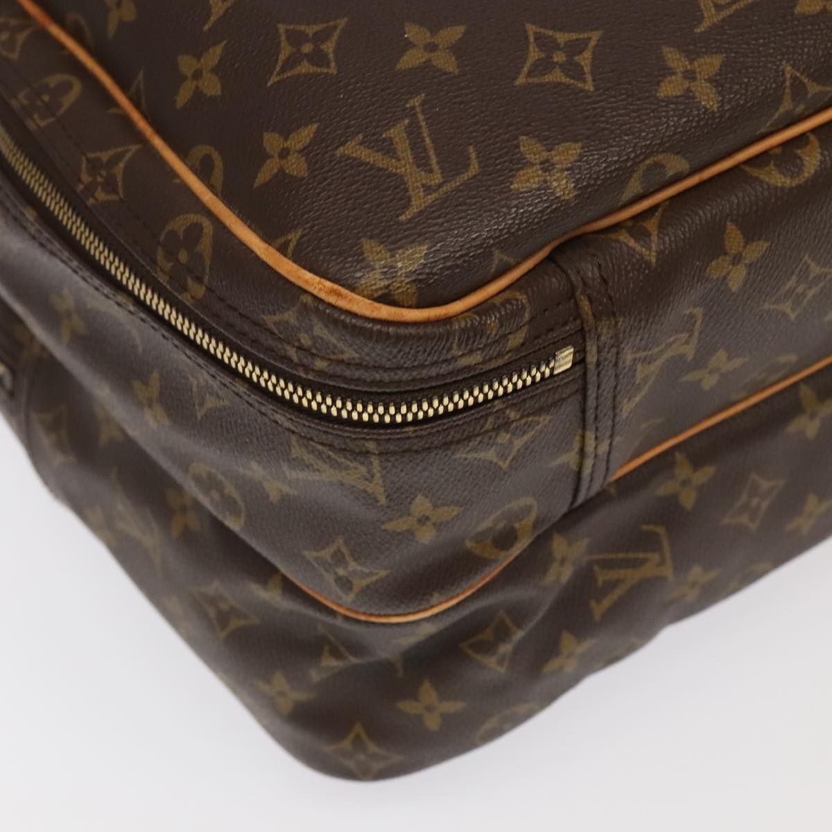LOUIS VUITTON Monogram Alize de Poche Boston Bag 2way M41392 LV ep6461