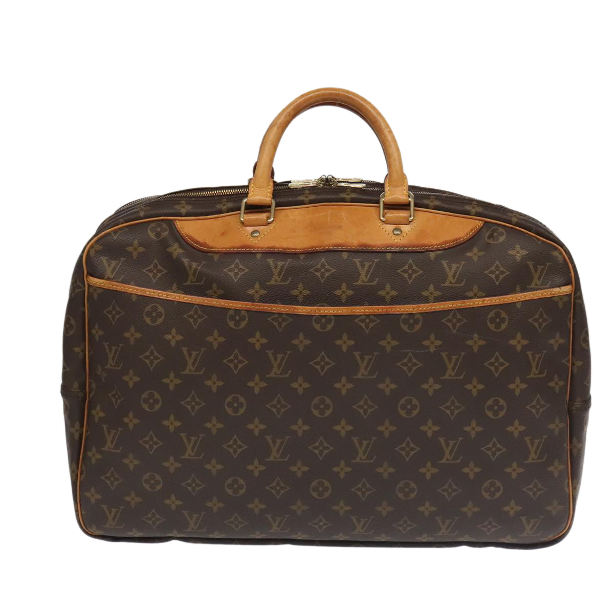LOUIS VUITTON Monogram Alize de Poche Boston Bag 2way M41392 LV ep6461