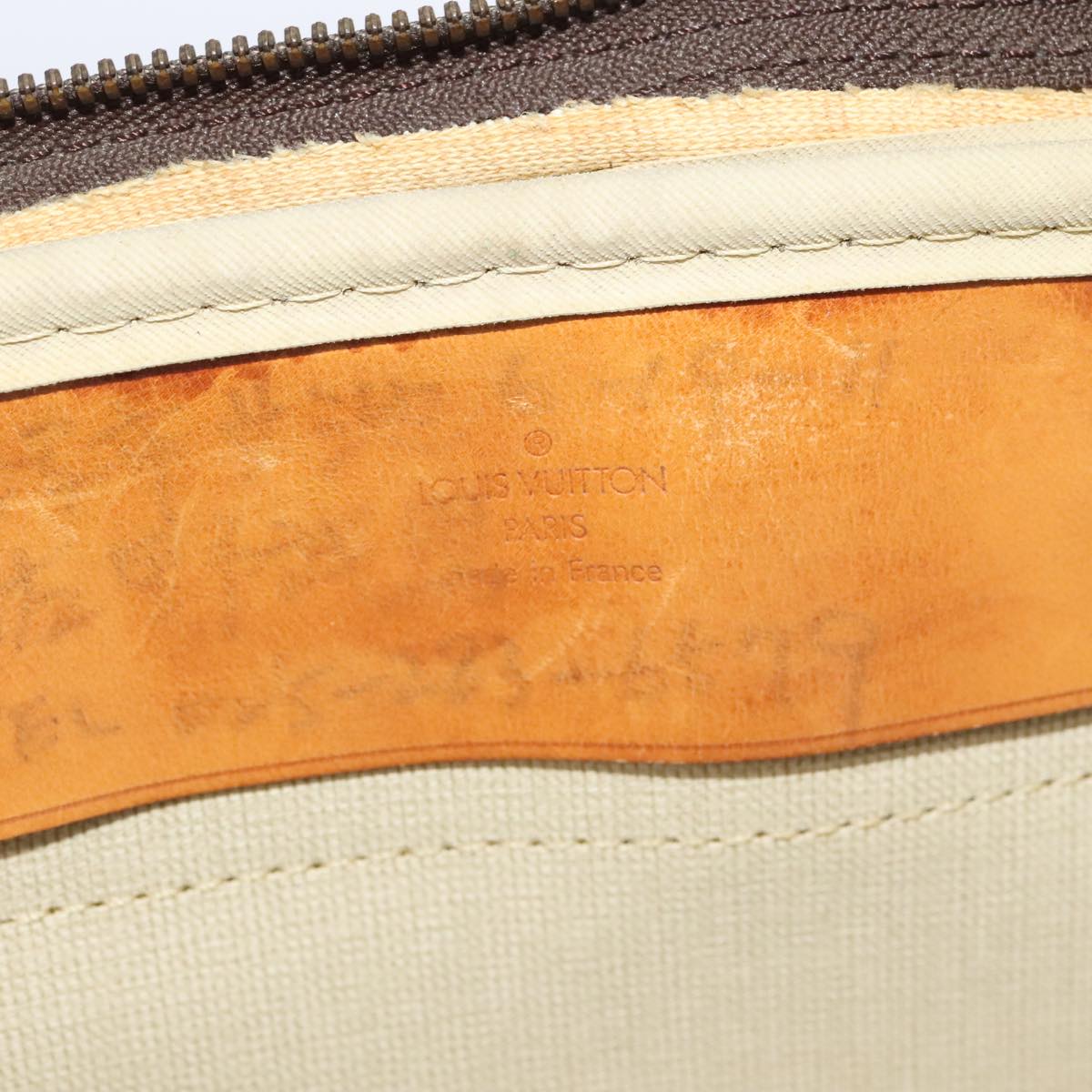 LOUIS VUITTON Monogram Alize de Poche Boston Bag 2way M41392 LV ep6461