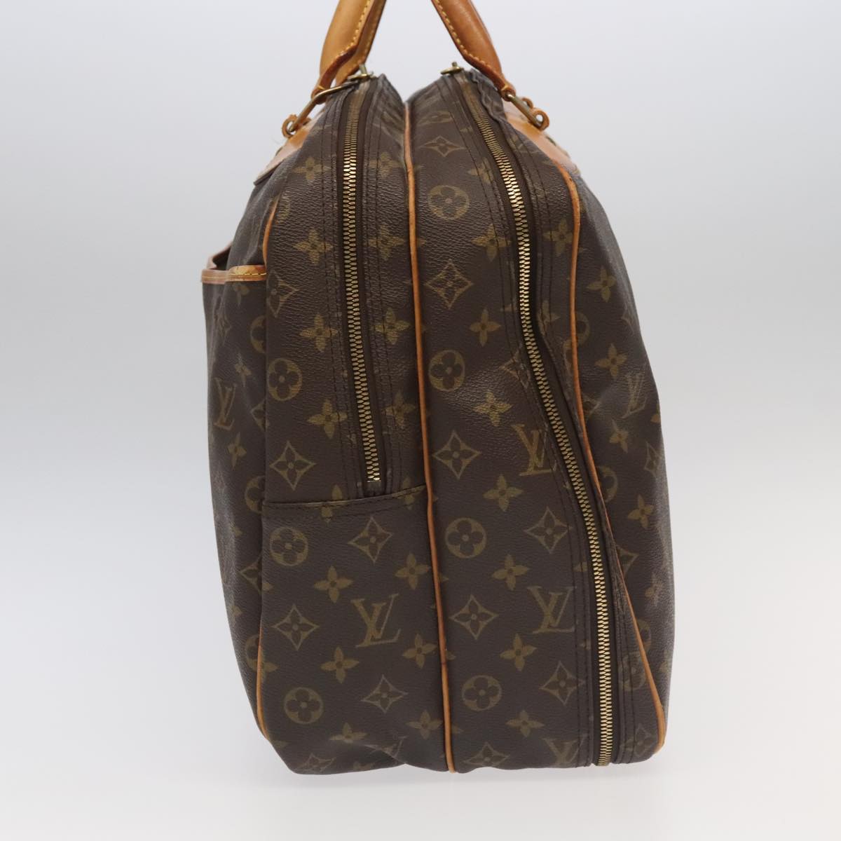 LOUIS VUITTON Monogram Alize de Poche Boston Bag 2way M41392 LV ep6461