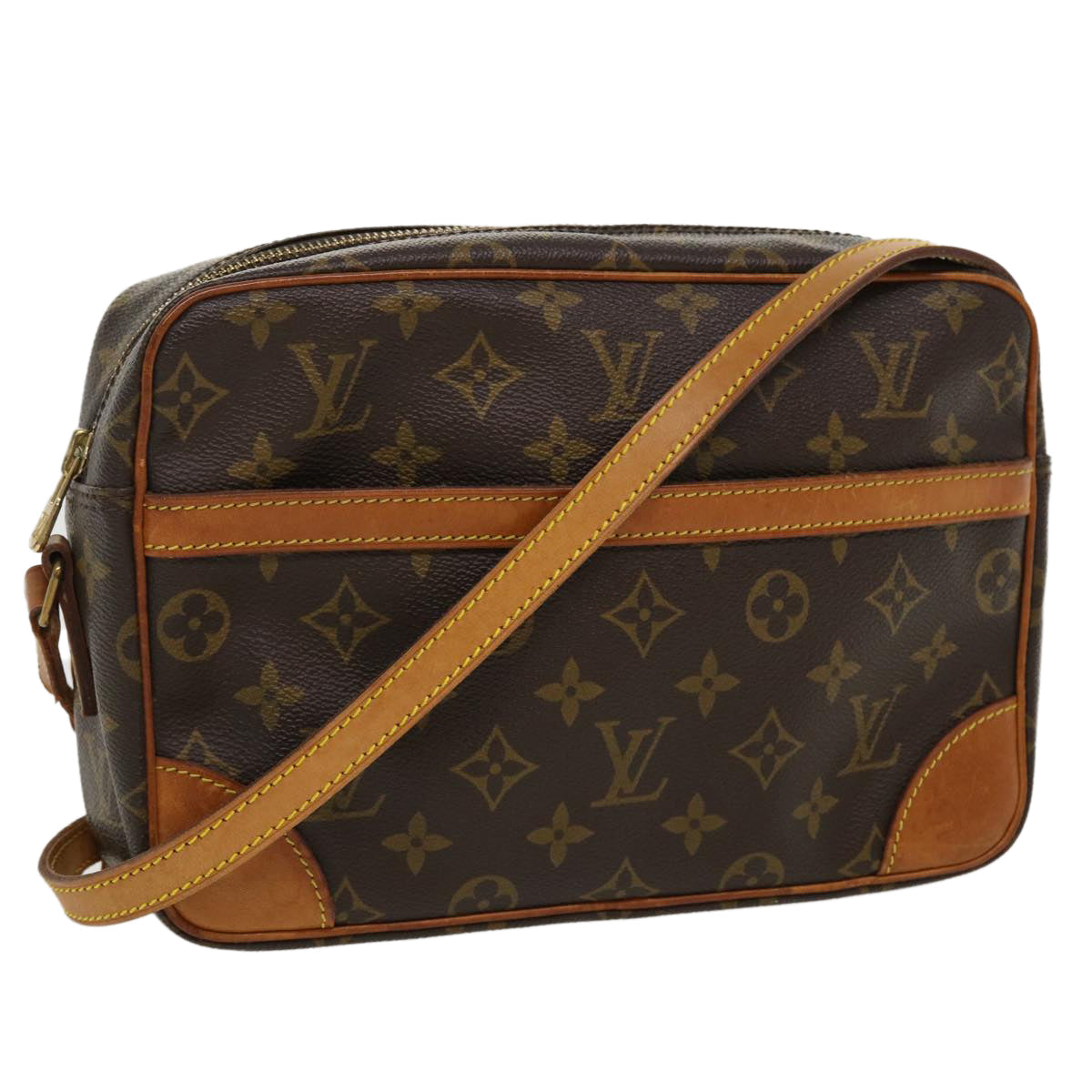 LOUIS VUITTON Monogram Trocadero 27 Shoulder Bag M51274 LV ep649