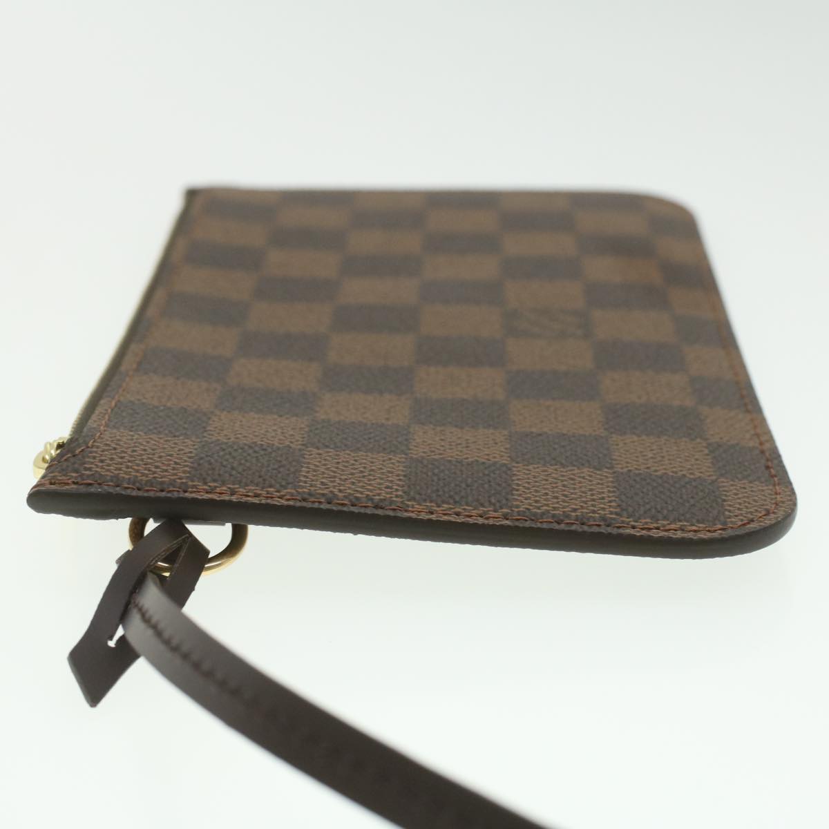 LOUIS VUITTON Damier Ebene Neverfull PM Pouch LV ep736