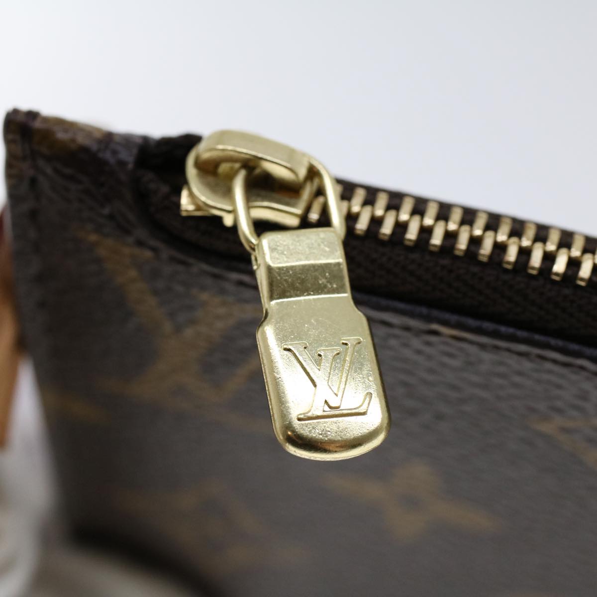 LOUIS VUITTON Monogram Neverfull PM Pouch LV ep842