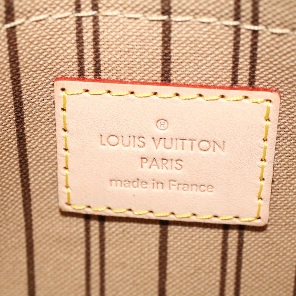 LOUIS VUITTON Monogram Neverfull PM Pouch LV ep842