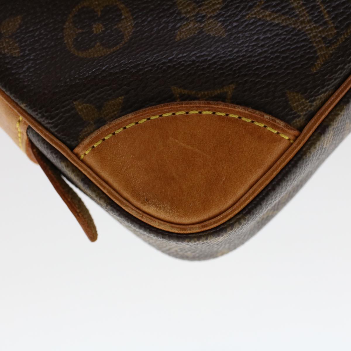 LOUIS VUITTON Monogram Marly Dragonne PM Clutch Bag M51827 LV ep847