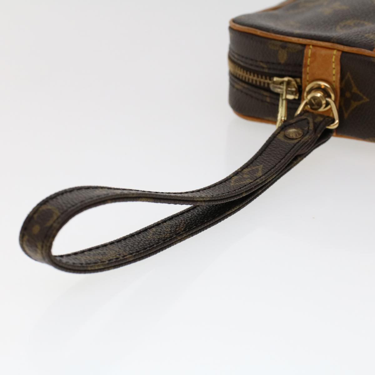 LOUIS VUITTON Monogram Marly Dragonne PM Clutch Bag M51827 LV ep847