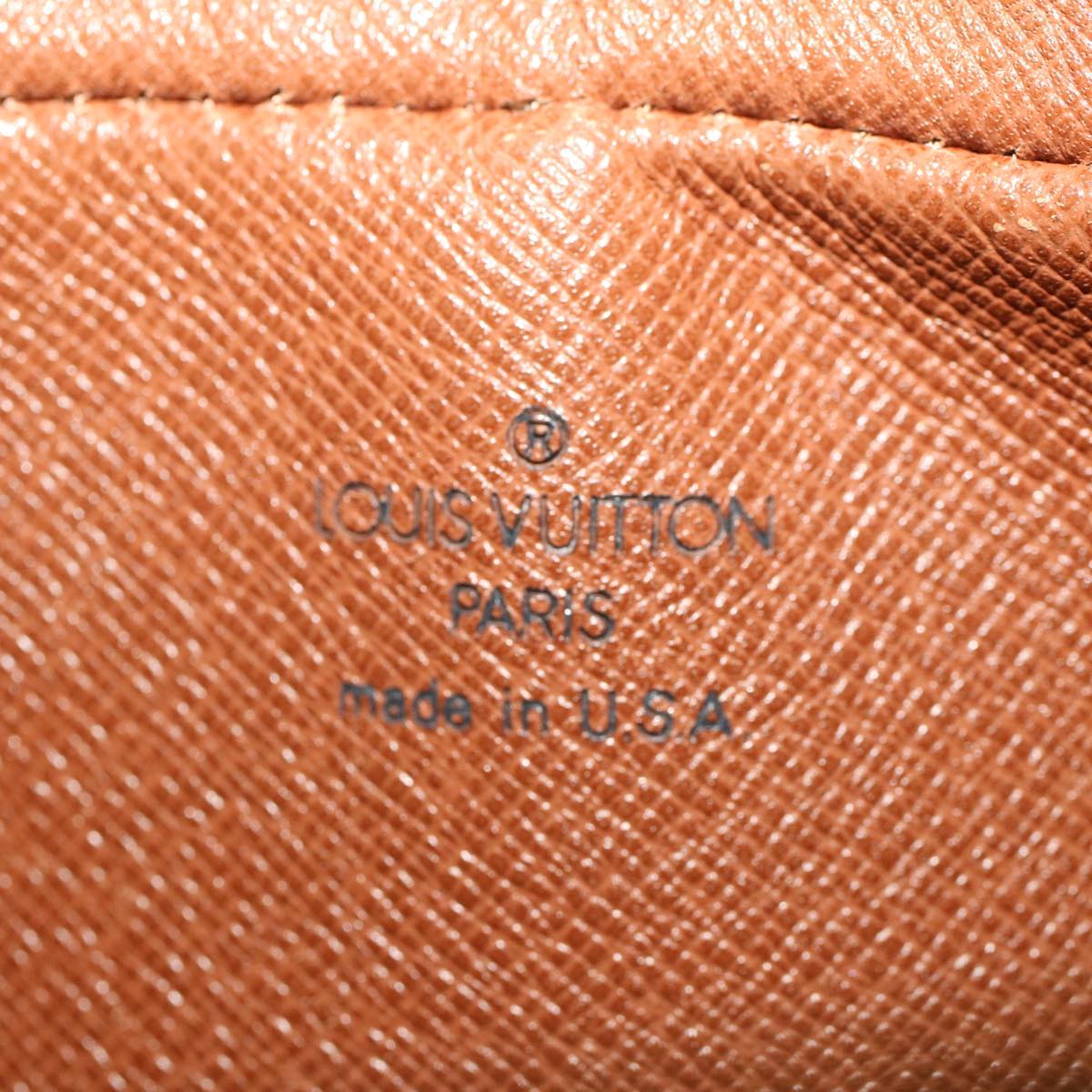 LOUIS VUITTON Monogram Marly Dragonne PM Clutch Bag M51827 LV ep847