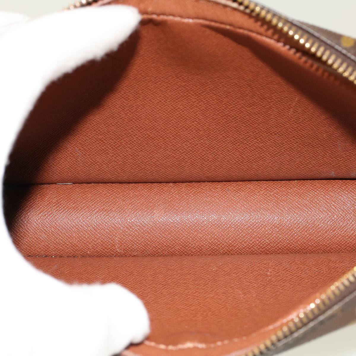 LOUIS VUITTON Monogram Marly Dragonne PM Clutch Bag M51827 LV ep847