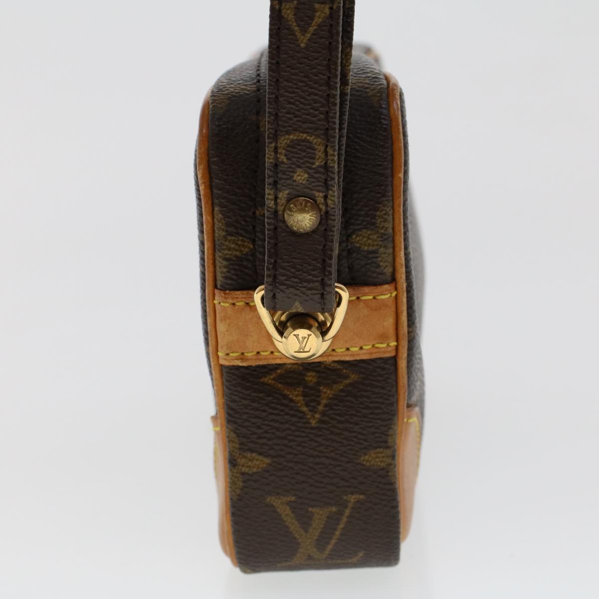 LOUIS VUITTON Monogram Marly Dragonne PM Clutch Bag M51827 LV ep847