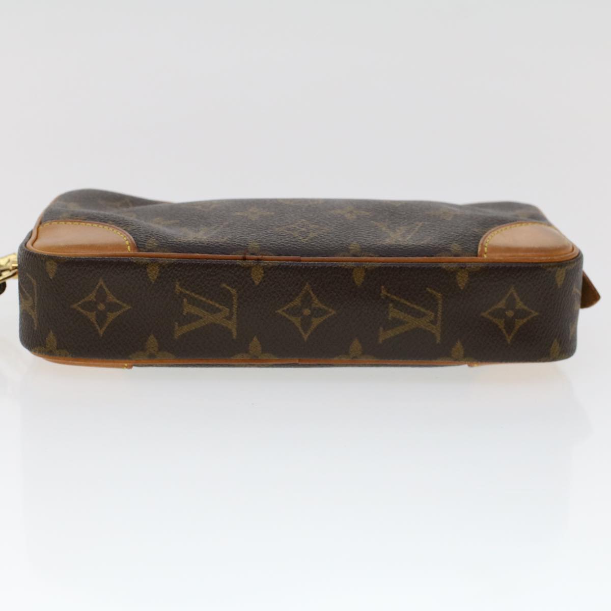 LOUIS VUITTON Monogram Marly Dragonne PM Clutch Bag M51827 LV ep847