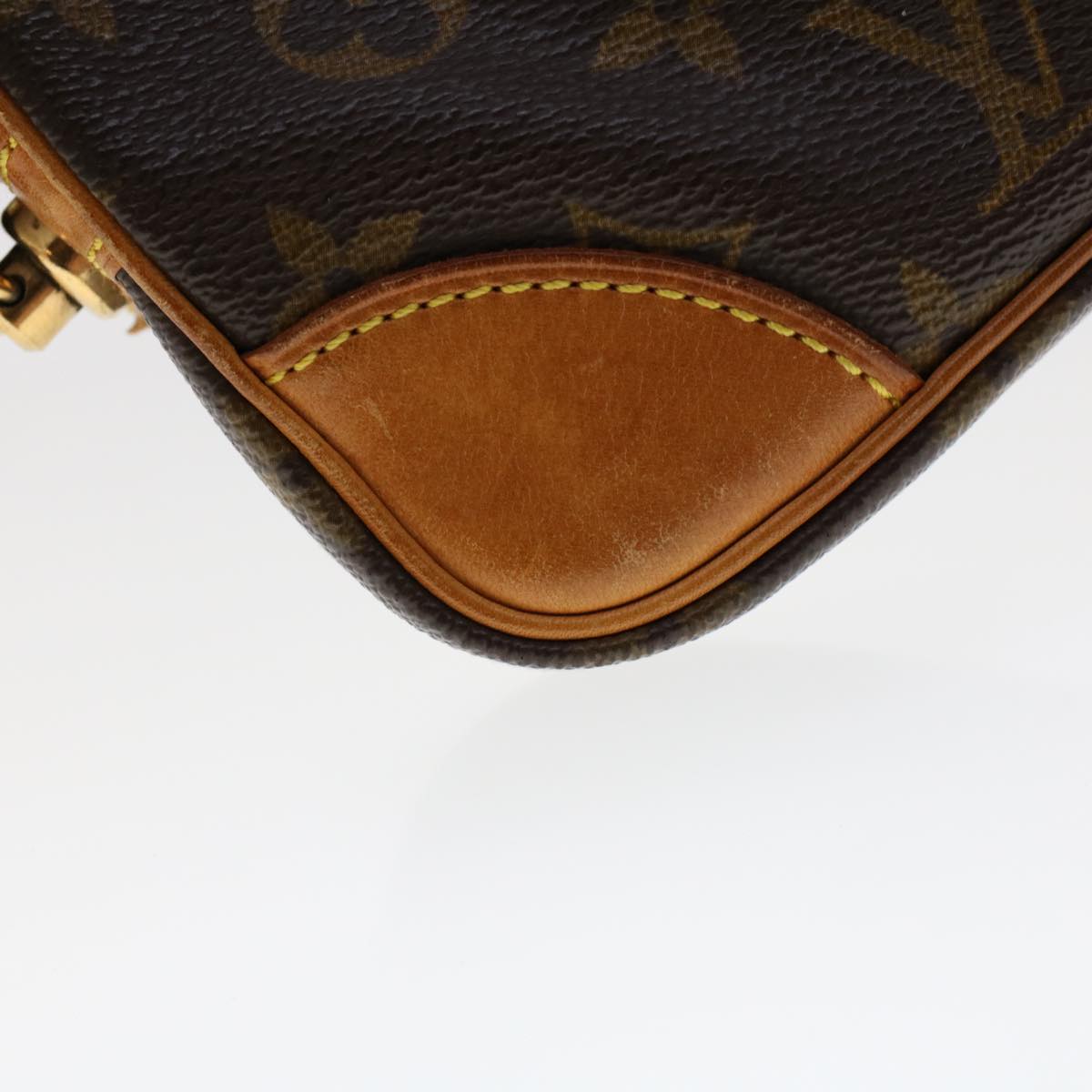 LOUIS VUITTON Monogram Marly Dragonne PM Clutch Bag M51827 LV ep847