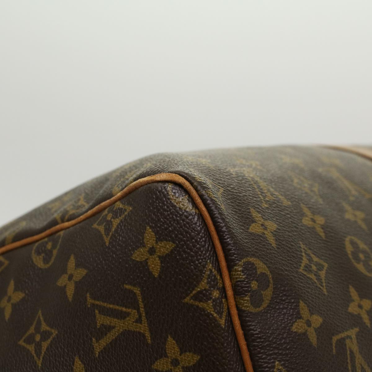 LOUIS VUITTON Monogram Keepall 55 Boston Bag M41424 LV ep852