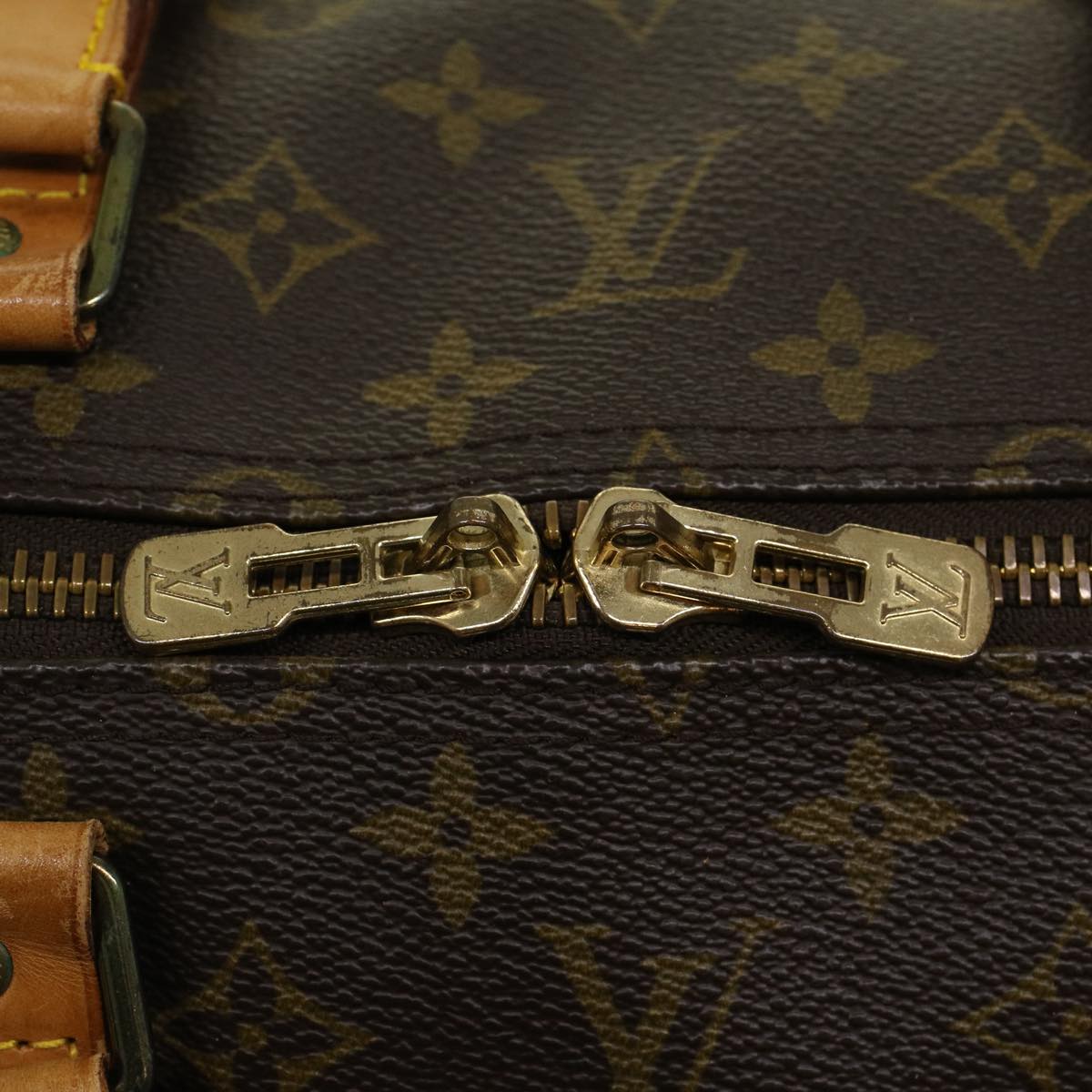 LOUIS VUITTON Monogram Keepall 55 Boston Bag M41424 LV ep853