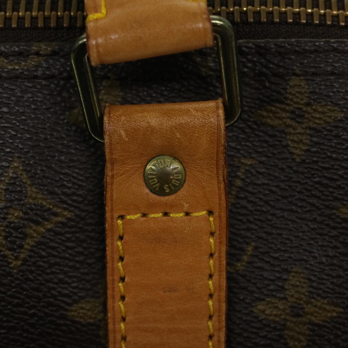 LOUIS VUITTON Monogram Keepall 55 Boston Bag M41424 LV ep853