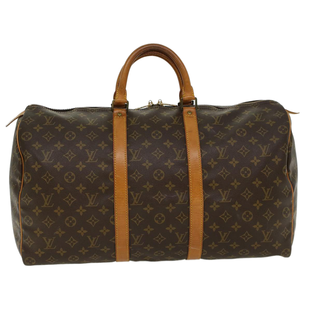 LOUIS VUITTON Monogram Keepall 50 Boston Bag M41426 LV ep857