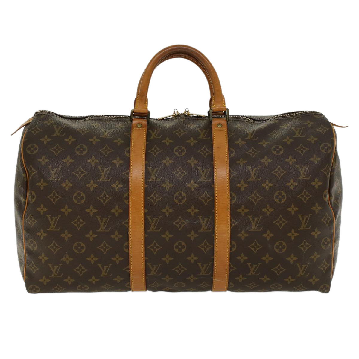 LOUIS VUITTON Monogram Keepall 50 Boston Bag M41426 LV ep857