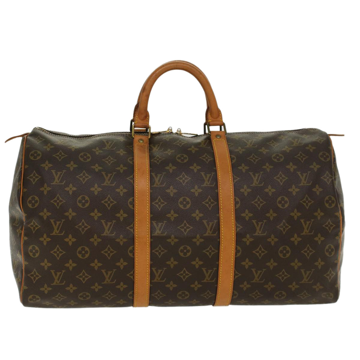 LOUIS VUITTON Monogram Keepall 50 Boston Bag M41426 LV ep858