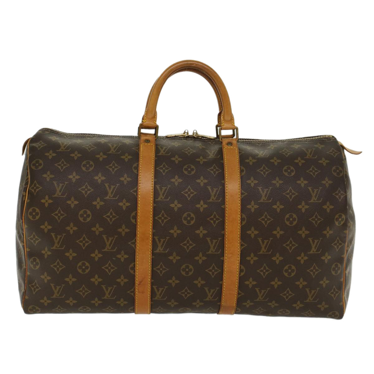 LOUIS VUITTON Monogram Keepall 50 Boston Bag M41426 LV ep861
