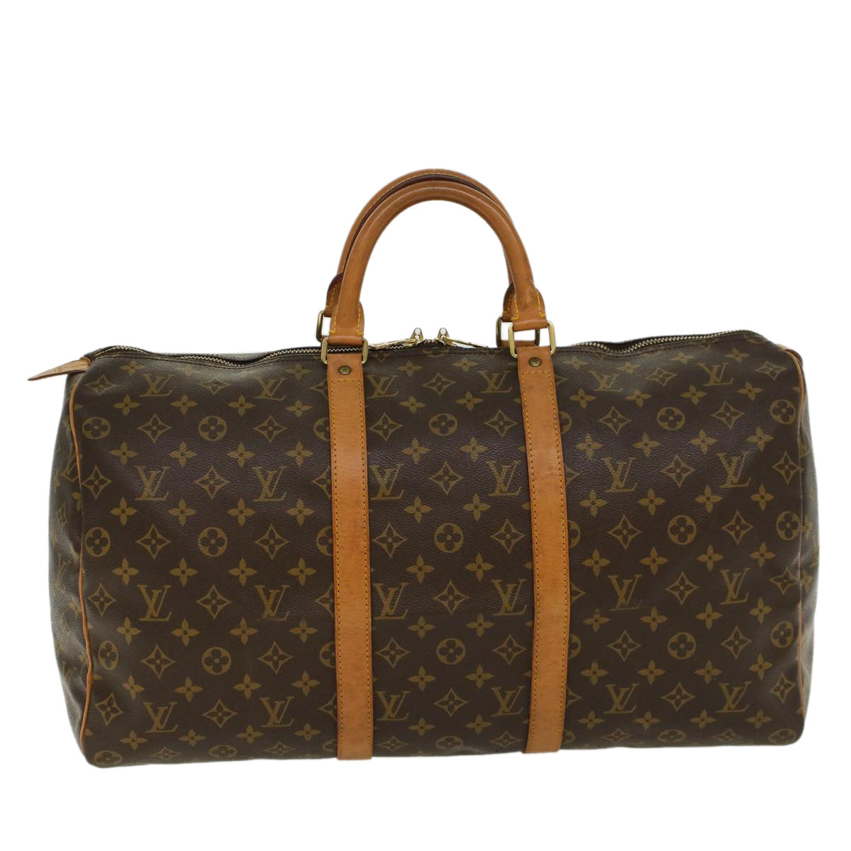 LOUIS VUITTON Monogram Keepall 50 Boston Bag M41426 LV ep862