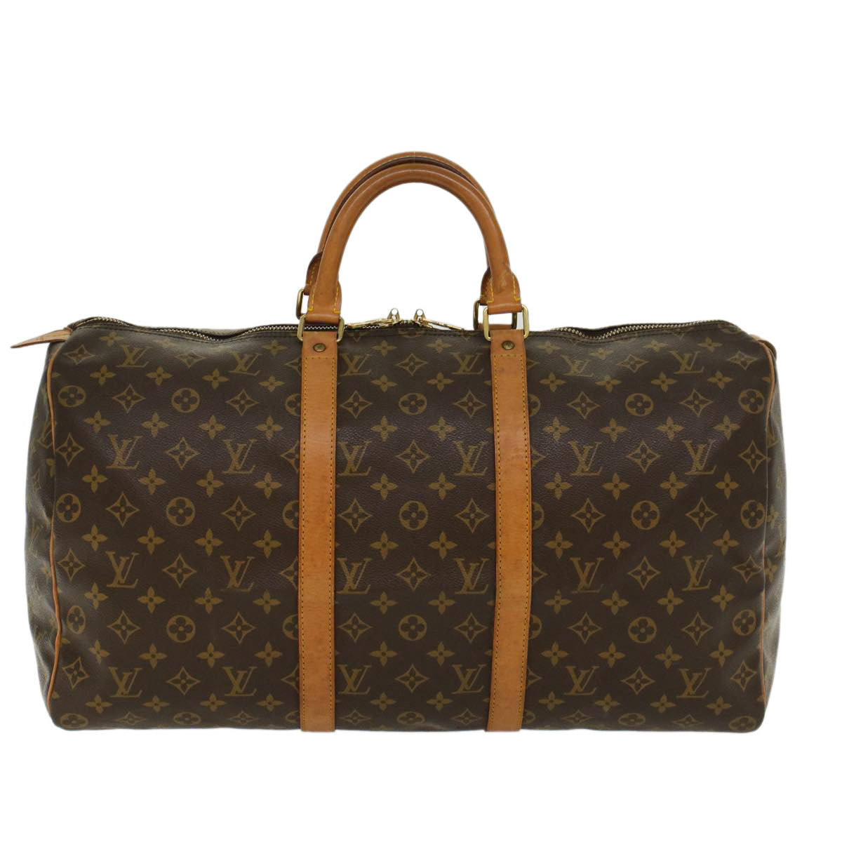 LOUIS VUITTON Monogram Keepall 50 Boston Bag M41426 LV ep862
