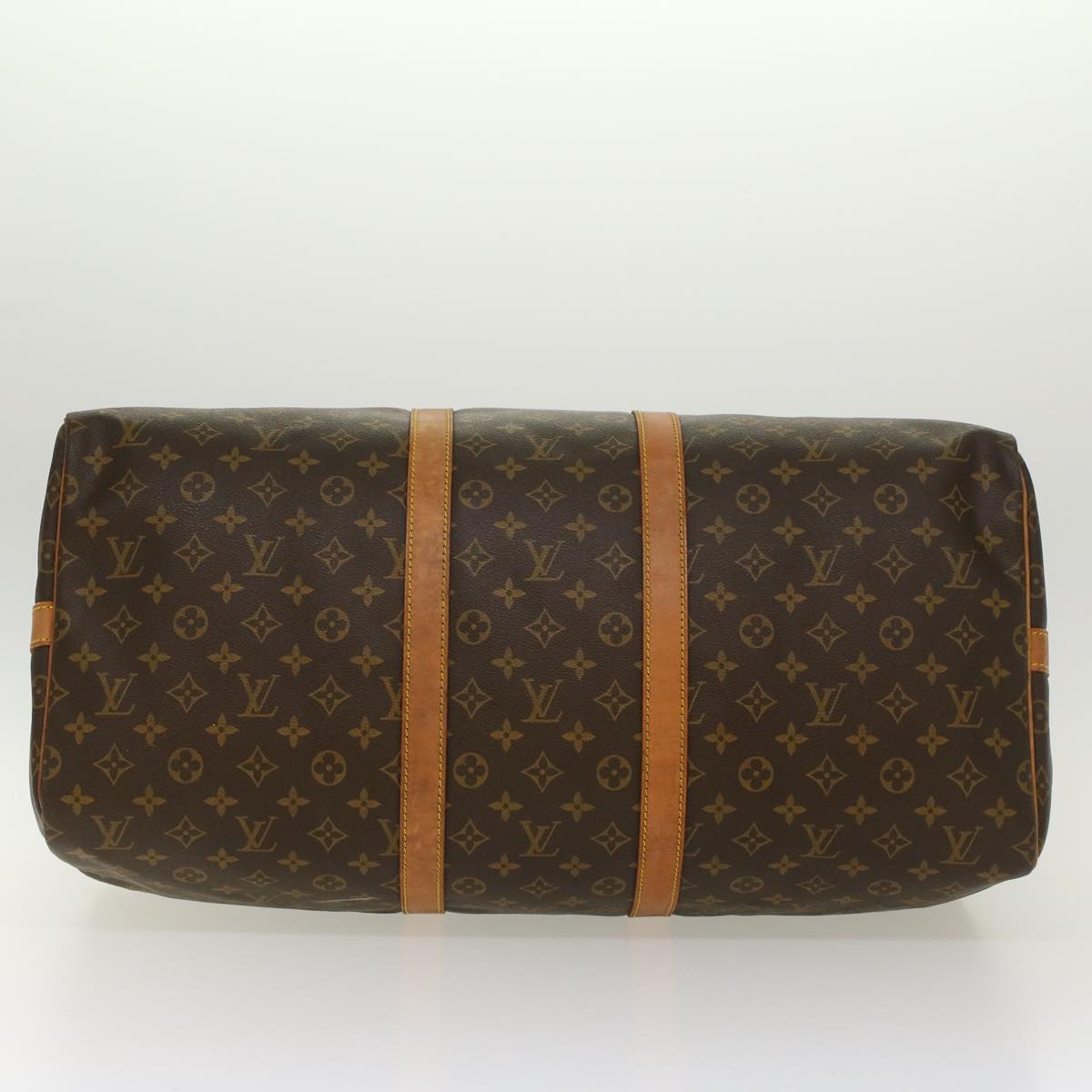LOUIS VUITTON Monogram Keepall Bandouliere 55 Boston Bag M41414 LV ep879