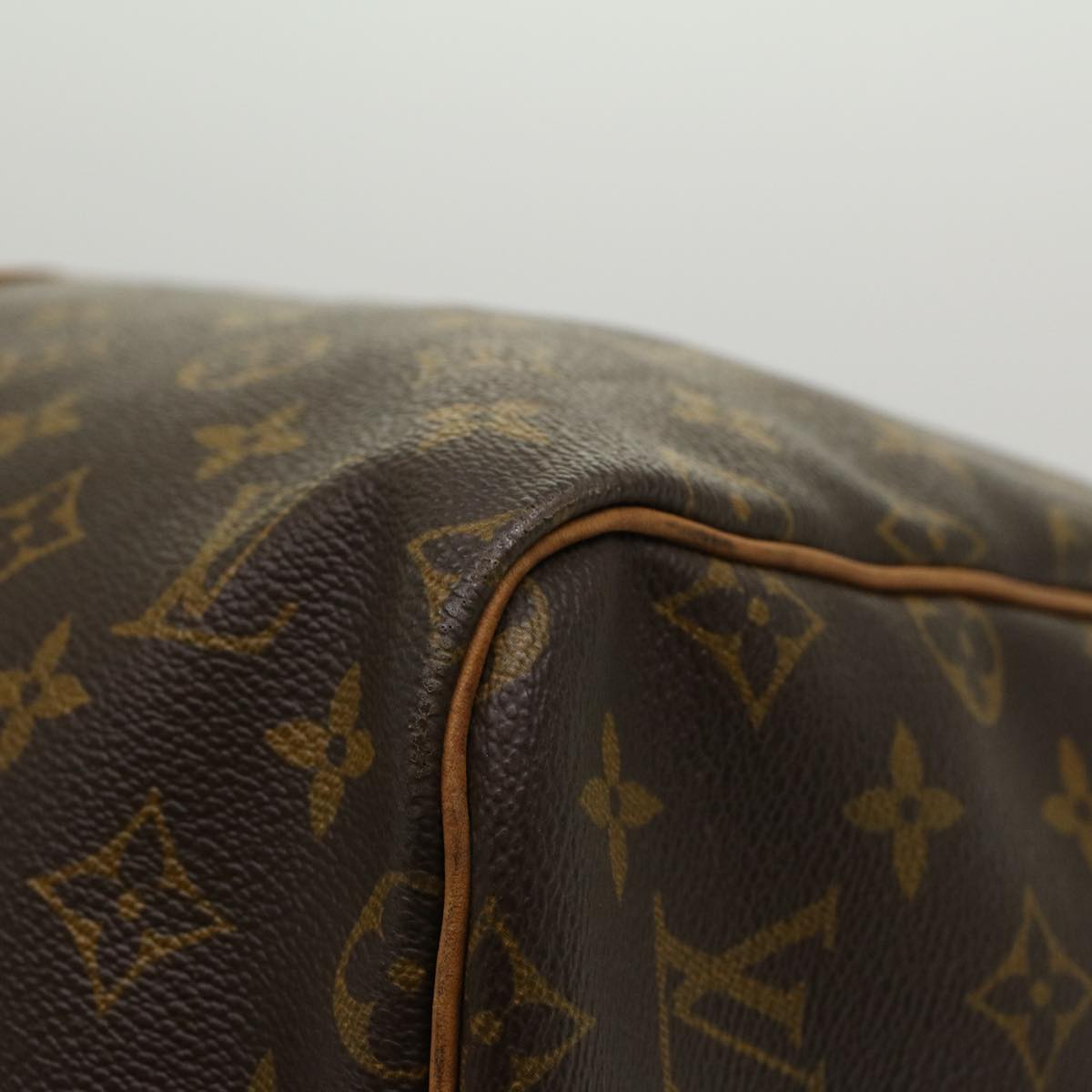 LOUIS VUITTON Monogram Keepall Bandouliere 55 Boston Bag M41414 LV ep879