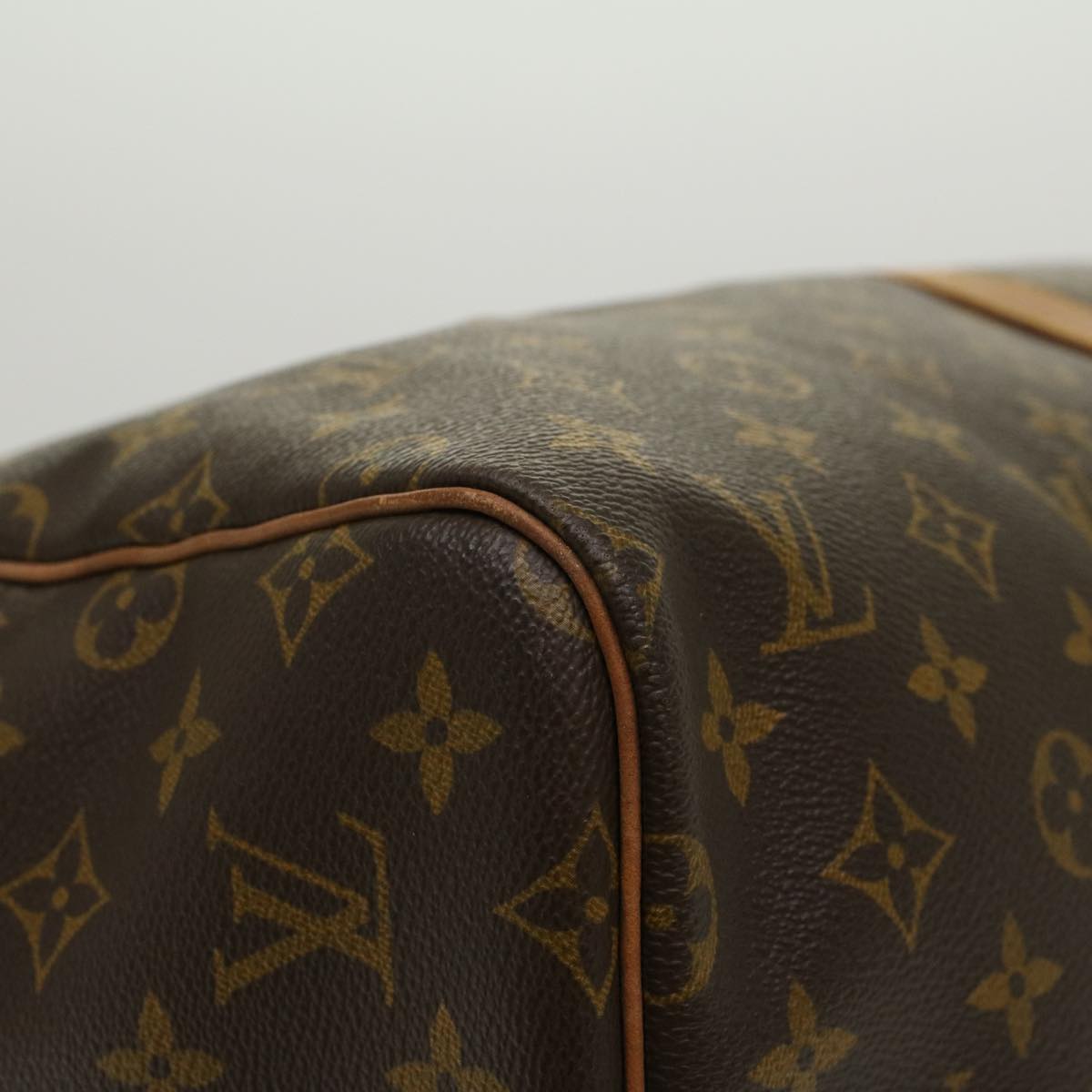 LOUIS VUITTON Monogram Keepall Bandouliere 55 Boston Bag M41414 LV ep879