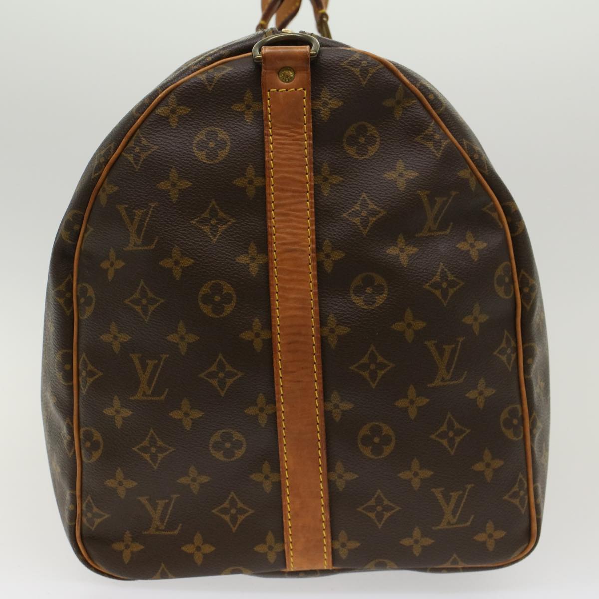 LOUIS VUITTON Monogram Keepall Bandouliere 55 Boston Bag M41414 LV ep879