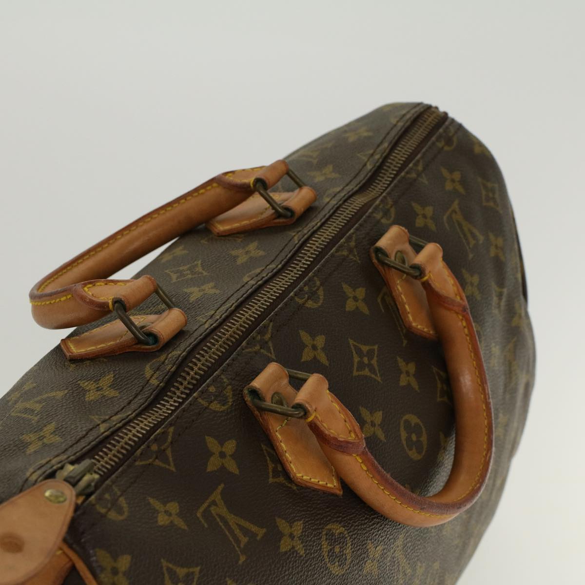 LOUIS VUITTON Monogram Speedy 35 Hand Bag M41524 LV ep882