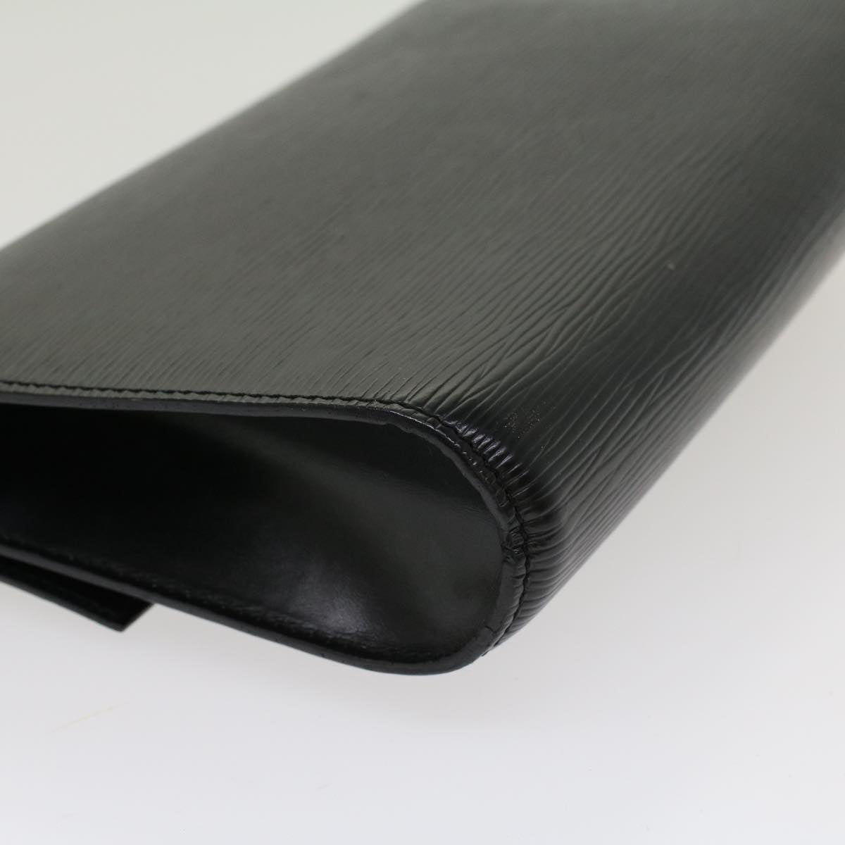 LOUIS VUITTON Epi Chaillot Clutch Bag Black M52542 LV ep890